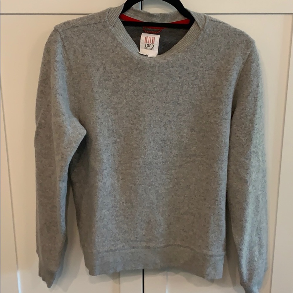 TOPO Designs Grey Sweater